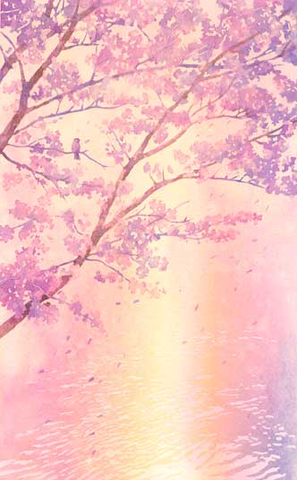 春の光の中に